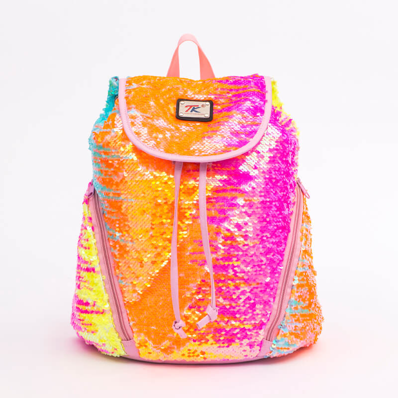 Special Price for Fashion School Backpack - Sequin drawstring backpack – Twinkling Star