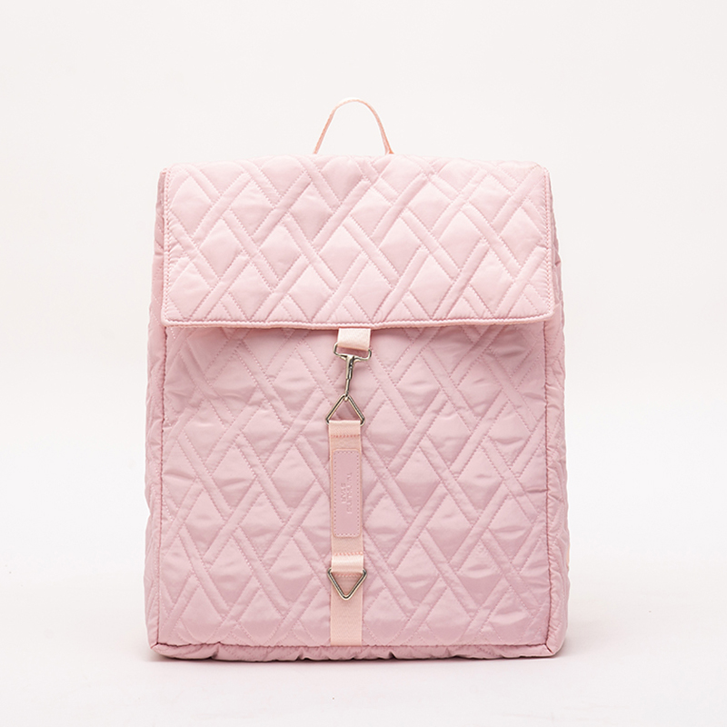 Best quality New Fashion Hand Bag - Fashion pink casual lady’s quilted backpack – Twinkling Star