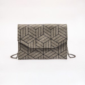 Latest Trendy Eco-Friendly Cross-Body Bag Diamond Pattern Geometry