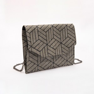 Latest Trendy Eco-Friendly Cross-Body Bag Diamond Pattern Geometry