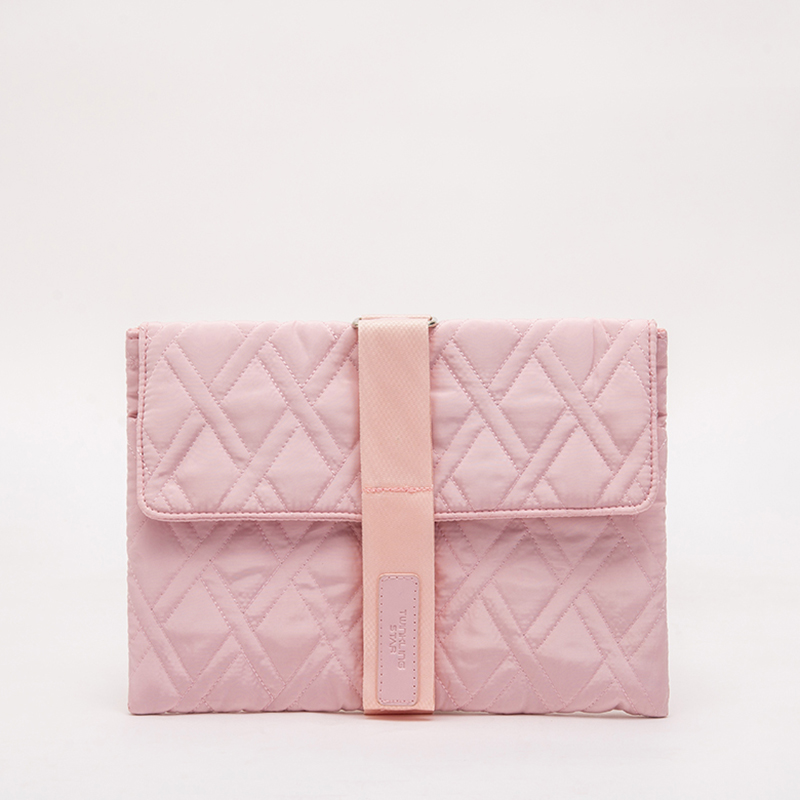 Manufacturer of Fashion Laptop Backpack - Fashion pink casual lady’s quilted Ipad bag – Twinkling Star