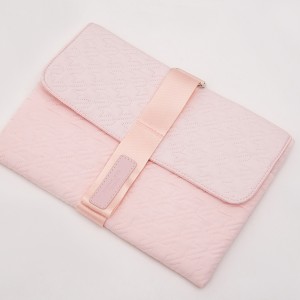 Fashion pink casual lady’s ultrasonic Ipad bag