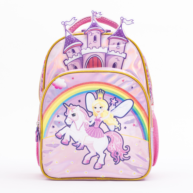 Factory making Children School Bags For Girls - New Fashion Holographic Leather Kids Primary School Bag For Girls – Twinkling Star