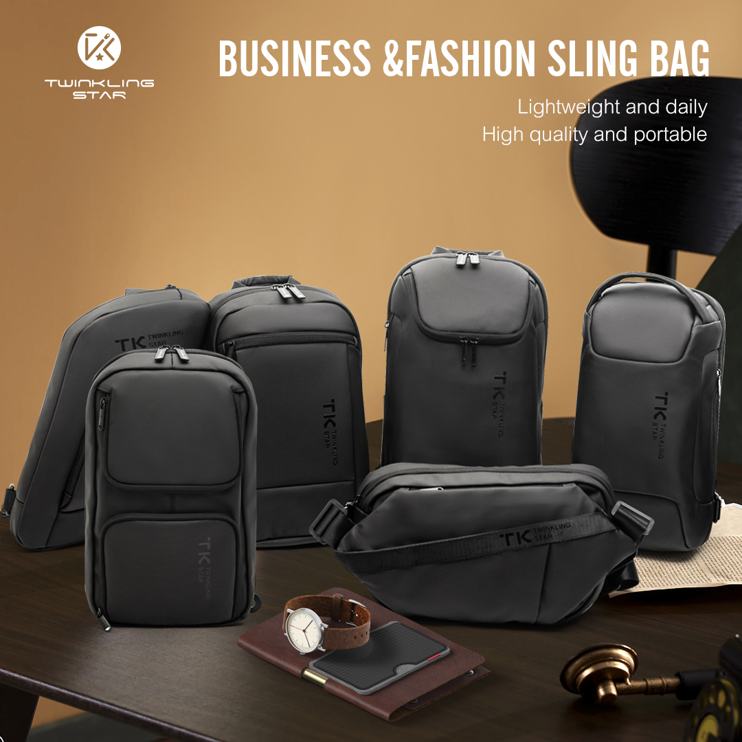 Twinkling Star| Fashion Men’s Versatile Shoulder Bag Multifunctional Waist Bag Collection