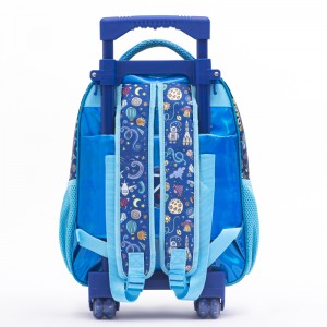 New Fashion Rocket Trolley School Bag For Boys