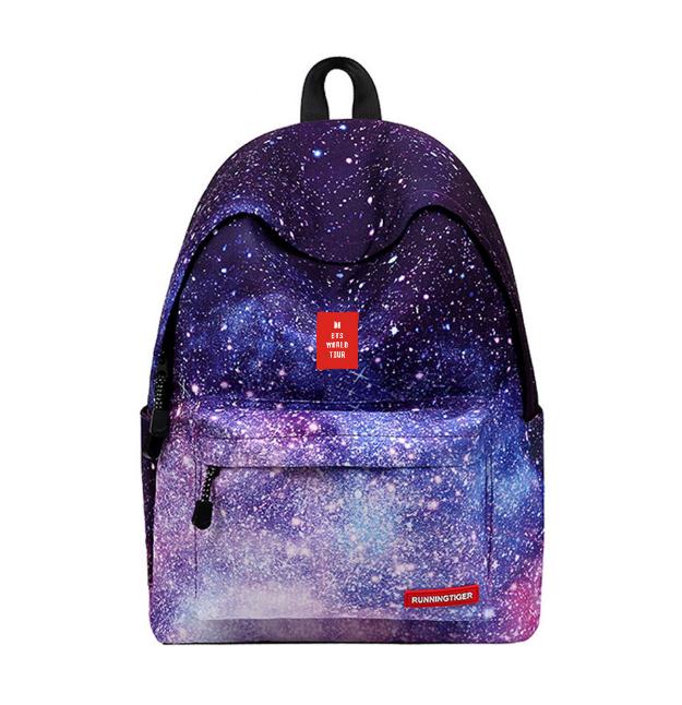 China wholesale Ripstop Nylon Backpack - Galaxy School Backpack Bookbag Casual Daypack Travel Laptop Backpack for Girls Women Teenagers  – Twinkling Star