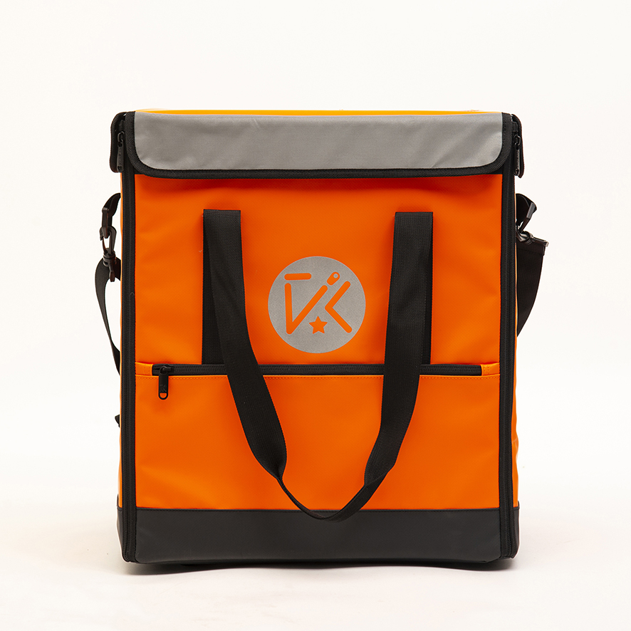 Factory wholesale Waterproof Mountain Hiking Backpack – New design medium orange multi-functional large capacity food delivery backpack – Twinkling Star