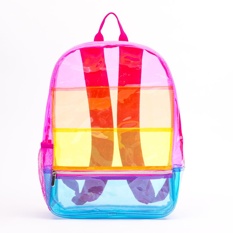 China OEM Fashion Mini Backpack - Transparent PVC large capacity backpack – Twinkling Star
