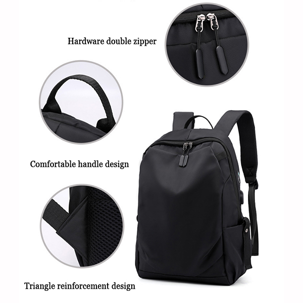 New design mens business travel nylon waterproof casual backpack bag (5)
