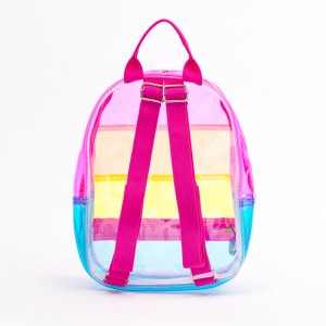 New Transparent PVC Large Capacity Backpack