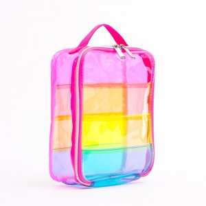 Twinkling star Three color Transparent PVC large capacity backpack