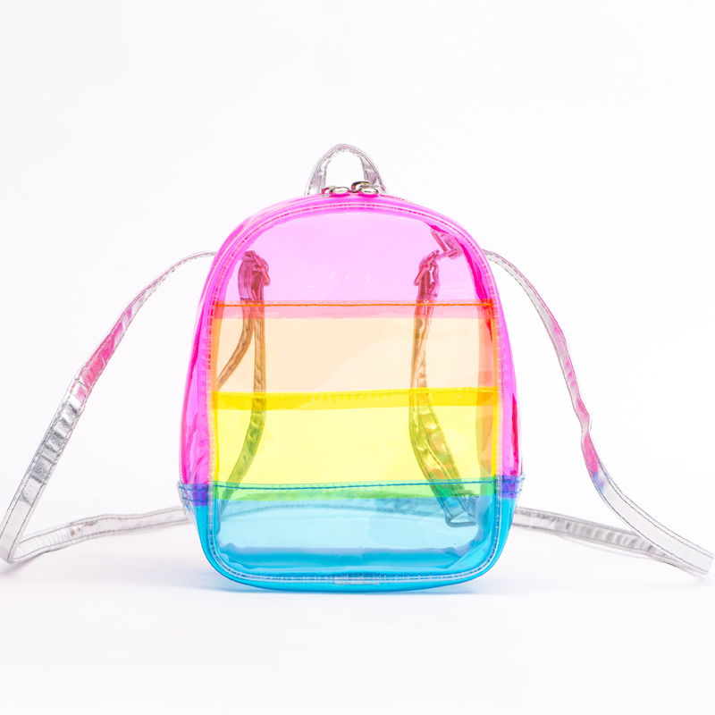 Special Price for Fashion School Backpack - Transparent PVC Micro Mini Backpack – Twinkling Star