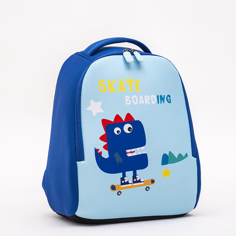 Cartoon cute children’s backpack neoprene kids soft air permeable dinosaur printing | Twinkling Star