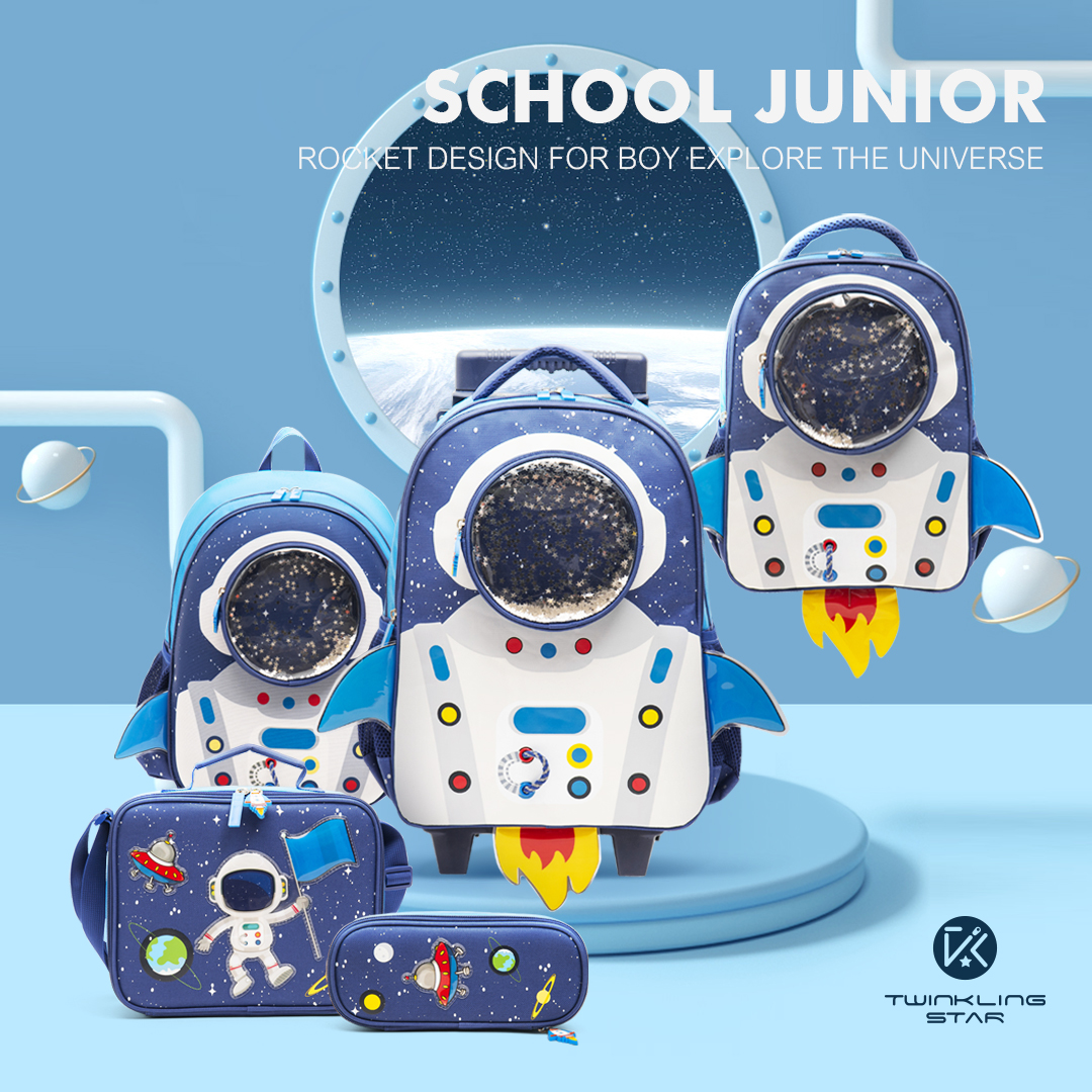 Twinkling Star | New Design Collect Of Astronauts Boys With Big Compartment Backpack Collect