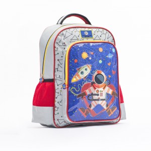 Space Rocket school backpack for boys