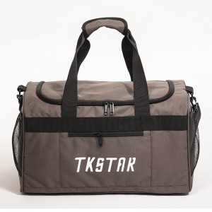 Brown Classic Large Capacity Multifunctional Travel Bag Gym Bag Handbag
