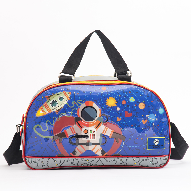 Factory For School Backpacks For University Students - Spaceman Rocket primary school boys travel tote bag – Twinkling Star