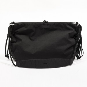 Casual fashionable leather film tote bag large capacity crossbody bag reversible handbag
