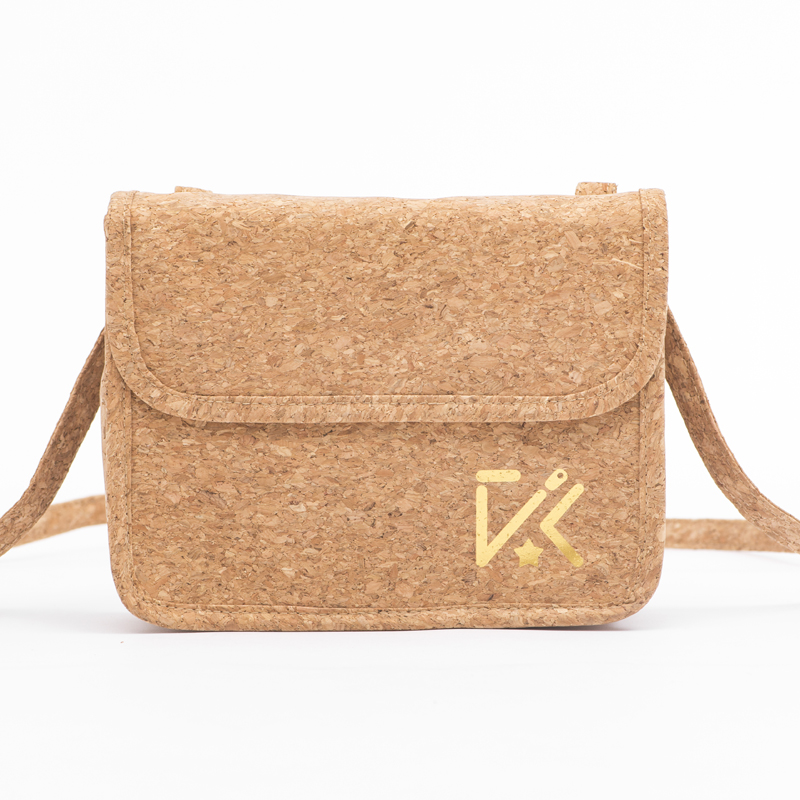 2021 China New Design Fashion Hand Bag - Reusable Natural wood-grained Paper Foldable Messenger Bag Waterproof Cross body Sling Bag – Twinkling Star