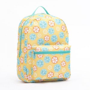 Yellow Lemon Kids Backpack School Children Book Bag Rucksack Lightweight Daypack For Boys Girls 16 Inch