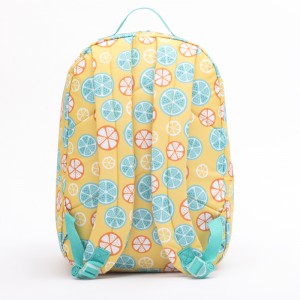 Yellow Lemon Kids Backpack School Children Book Bag Rucksack Lightweight Daypack For Boys Girls 16 Inch