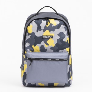 2021 new fashion camouflage transfer print sports and leisure backpack