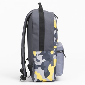 2021 new design fashion transfer print camouflage large capacity handiness sport backpack