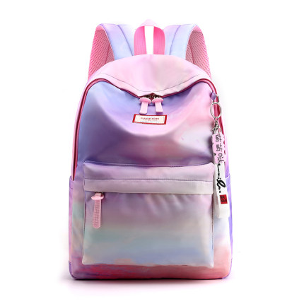 Wholesale Price China School Shoulder Bag - Fashion Women Gradient School Backpacks for Teens Elementary School Bags Bookbag Cute for girls women college school bag  – Twinkling Star