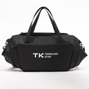 Large-capacity film crossbody bag lightweight fitness bag hand luggage bag deformed sports bag travel bag