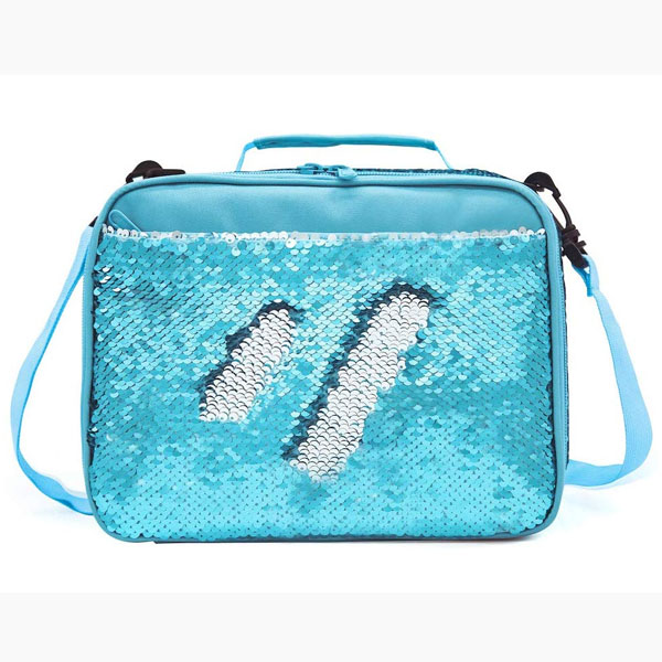 OEM Factory for Fashion Blue Sequin Bags - Fashion High Quality Ice Box Cooler Insulated Thermal Unicorn Design Rectangle Sequins Lunch Bag for Kids – Twinkling Star