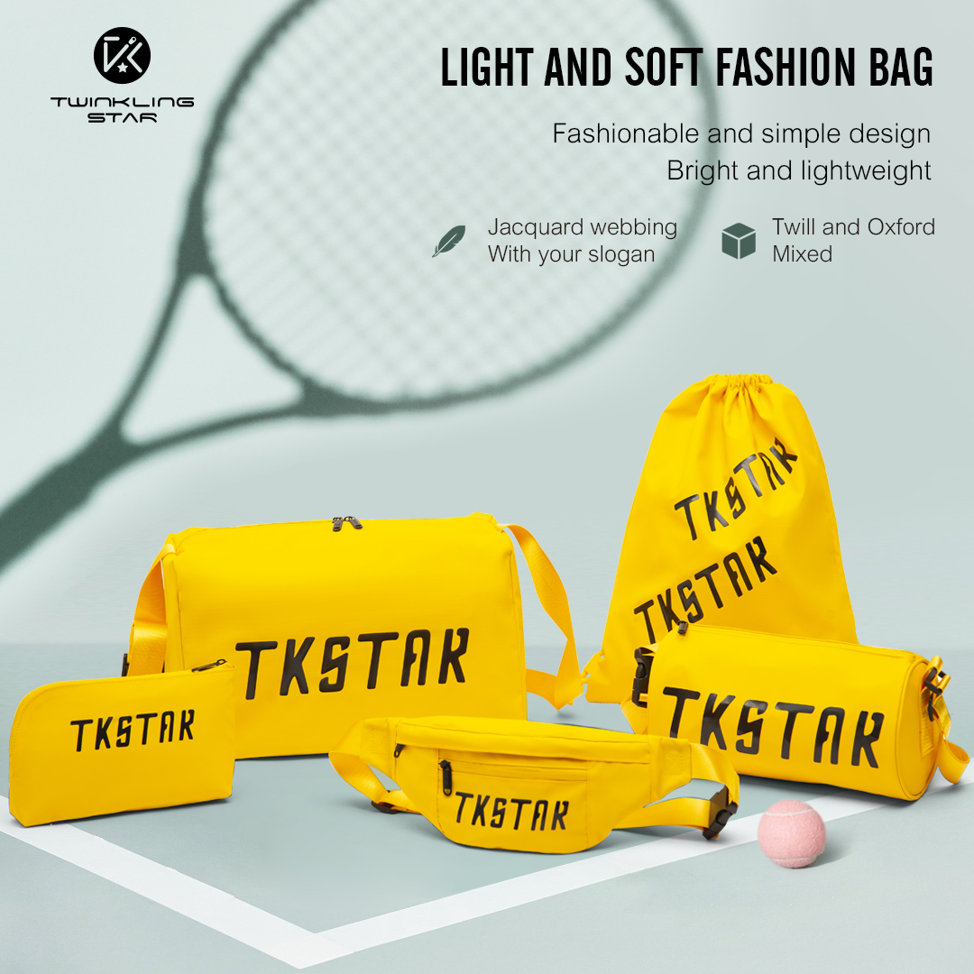 Twinkling Star| 2022 new Large Capacity Leisure Sports Single Shoulder Bag Travel Bag drawstring Bag