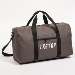 Brown Casual Hand Duffel Bag Multifunctional Travel Bag Gym Bag Crossbody Bag