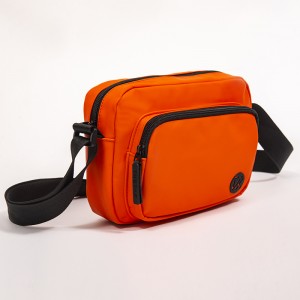 Eco-friendly shoulder bag matte leather handbag waist bag mobile phone bag commuter bag daily bag
