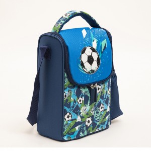 2022 New style leisure and fashion football student lunch cooler bag