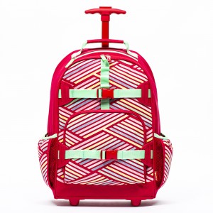 Large Capacity Backpack for Girls Luminous in the Dark Backpack Student Trolley Backpack
