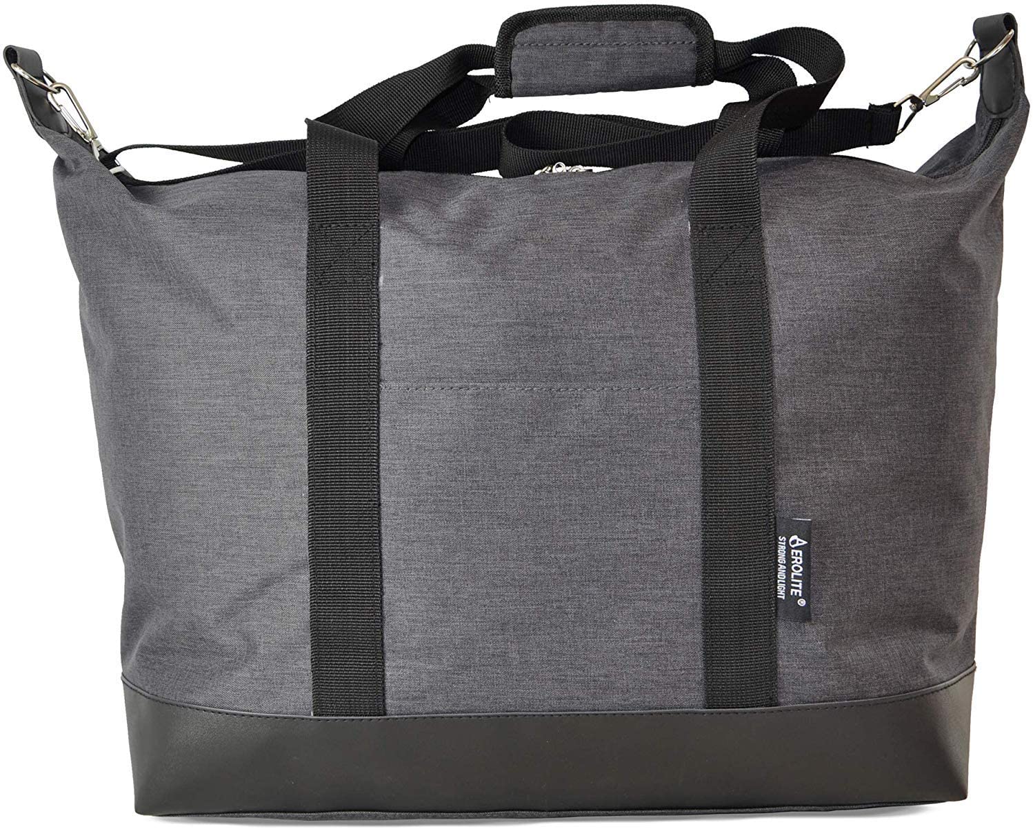 Lightweight Holdall Hand Cabin Luggage Bag in Black Featured Image