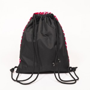 Frisbee backpack simple waterproof drawstring bag lightweight drawstring bag storage bag