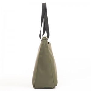 Green GRS leather handbag shopping bag tote bag large capacity fashion casual bag