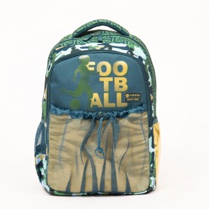 Camouflage football student backpack large capacity school bag multifunctional student backpack