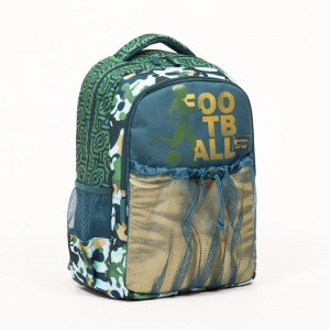 Camouflage football student backpack large capacity school bag multifunctional student backpack
