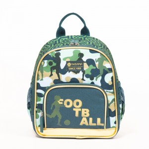 Camouflage football student backpack mini cute backpack children’s backpack kindergarten preschool bag
