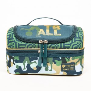 Camouflage Football Student Backpack Trolley School Bag Shoe Bag Lunch Bag Pencil Bag Series