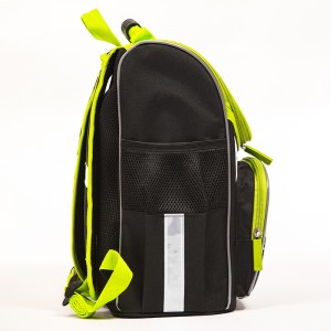 EVA backpack burden reduction spine backpack lightweight backpack cartoon car graffiti school bag suitable for primary school students