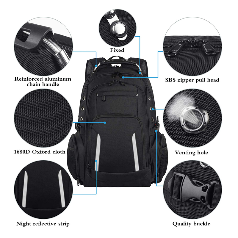 OEM/ODM China Child Book Bag - 17 inch Laptop Backpack for Man ,Extra Large Computer Backpack for Shool/College Students Business Bookbags With TSA Friendly Professional Flight 17.3 inch Universal...
