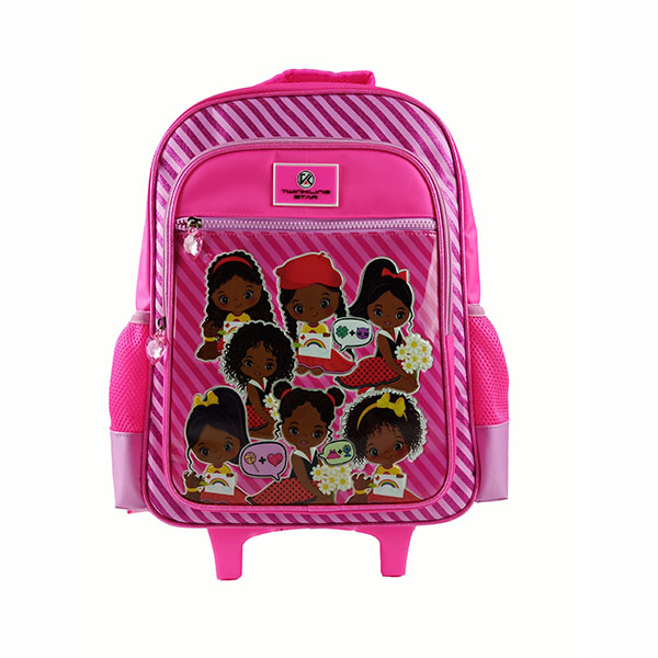 PriceList for School Bag For Teenage Girls - Rolling Backpack, Kids Rolling School Backpack for Girls Wheeled Backpack Six-wheel Climbing Stair Roller Backpack for Girls – Twinkling Star