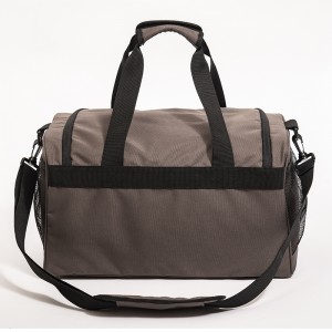 Brown Classic Large Capacity Multifunctional Travel Bag Gym Bag Handbag