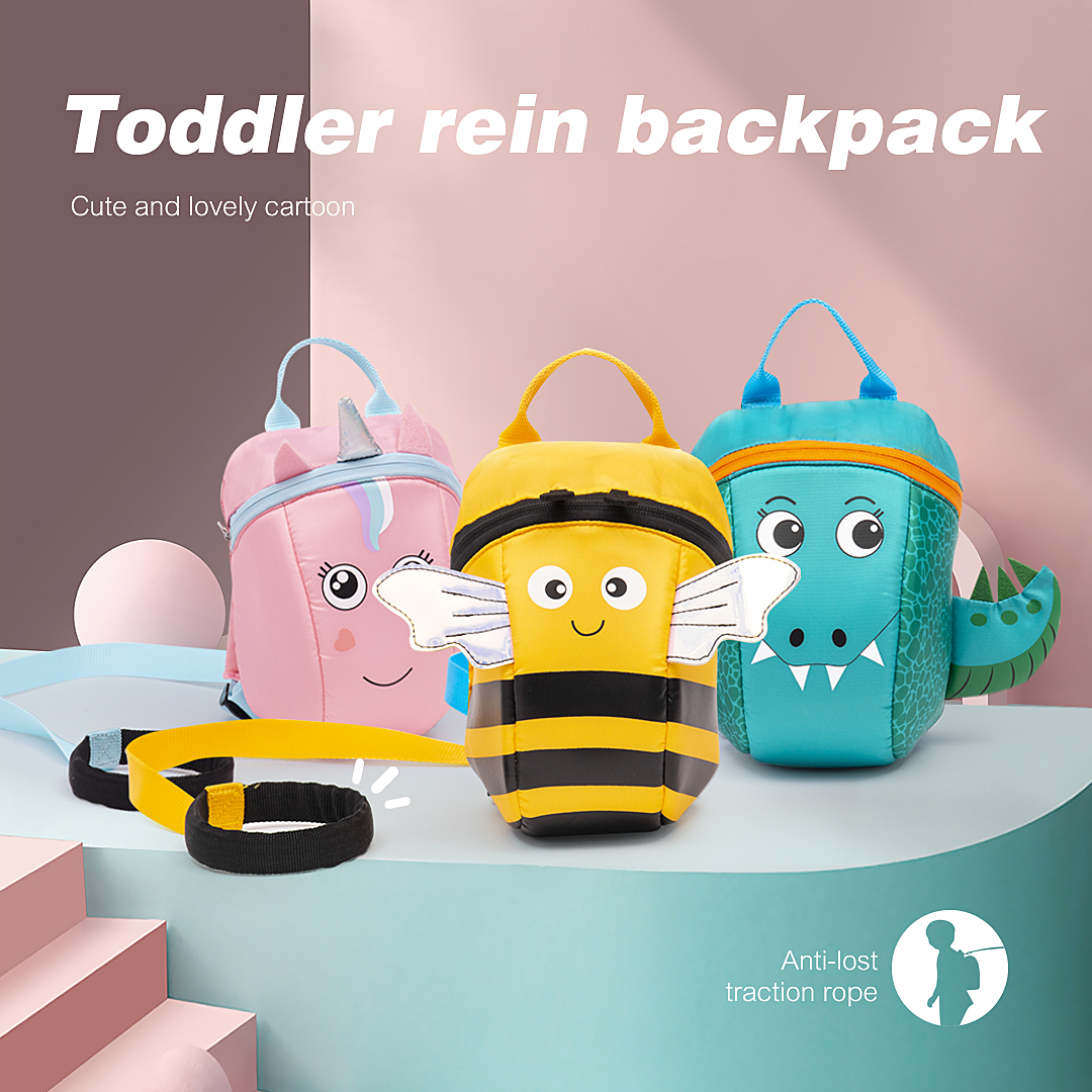 Baby Toddler Backpack Baby Cute Cartoon Backpack Safety Bag Anti-Lost Backpack | Twinkling Star