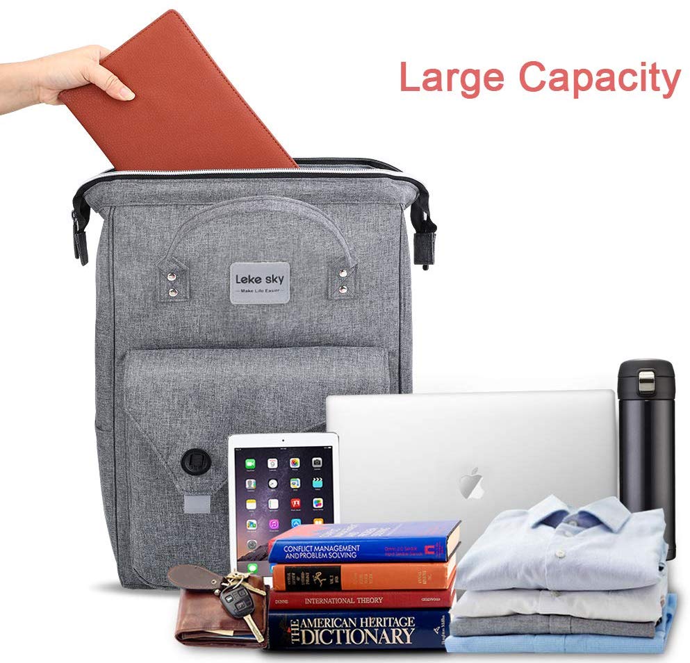 15.6 Inch Work Laptop Backpack Computer Backpack Business Backpack Water Repellent Travel Backpack (5)