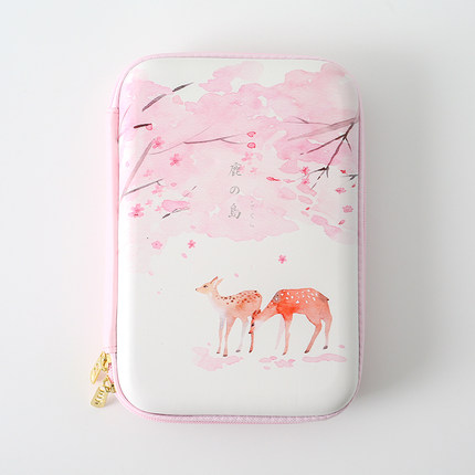 Well-designed Folding Non Woven Bag - Pencil Case, Cute EVA Deer Pen Pouch Stationery Box Anti-Shock Large Capacity Multi-Compartment for School Students Teens – Twinkling Star