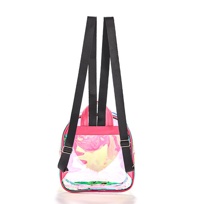 Factory wholesale Mens’ Shoulder Bag Small - Backpack Holographic School Bag Summer Jelly Waterproof Bookbag for Girl Kids  – Twinkling Star